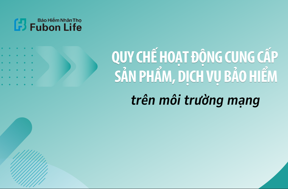 QUY ĐỊNH CUNG CẤP SẢN PHẨM/DỊCH VỤ BẢO HIỂM TRÊN MÔI TRƯỜNG MẠNG